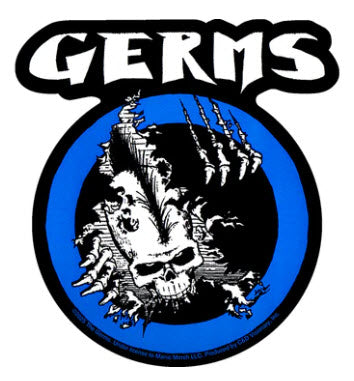 GERMS - RETURN STICKER