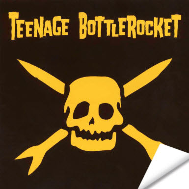 TEENAGE BOTTLEROCKET - LOGO STICKER