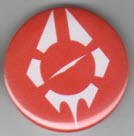 RADIO BIRDMAN - LOGO 2.25" BIG BUTTON