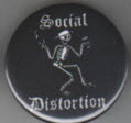 SOCIAL DISTORTION - SKELETON 2.25" BIG BUTTON