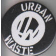 URBAN WASTE - LOGO 2.25" BIG BUTTON