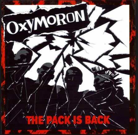 OXYMORON - THE PACK IS BACK 1" BUTTON