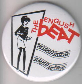 ENGLISH BEAT - SKANK GIRL 2.25" BIG BUTTON