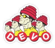 DEVO - BAND LINE UP STICKER
