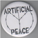 ARTIFICIAL PEACE - LOGO 2.25" BIG BUTTON