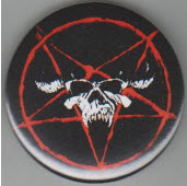 DANZIG - PENTAGRAM 2.25" BIG BUTTON