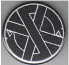 CRASS - LOGO 2.25" BIG BUTTON