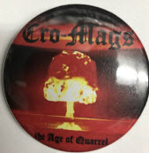 CRO MAGS - AGE OF QUARREL  2.25" BIG BUTTON