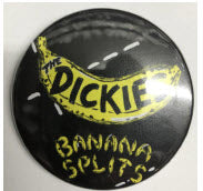 DICKIES - BANANA SPLITS  2.25" BIG BUTTON