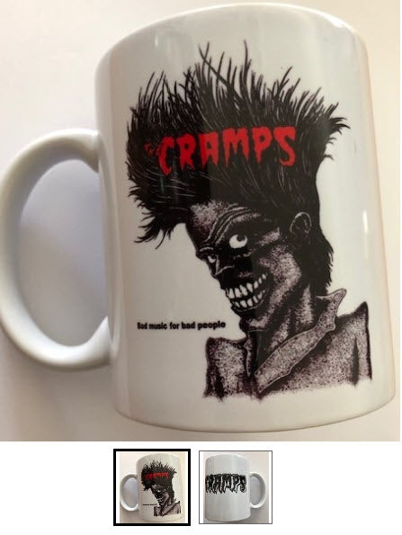 CRAMPS - BAD MUSIC FOR BAD PEOPLE MUG