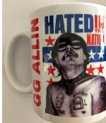 GG ALLIN - HATED IN THE NATION MUG