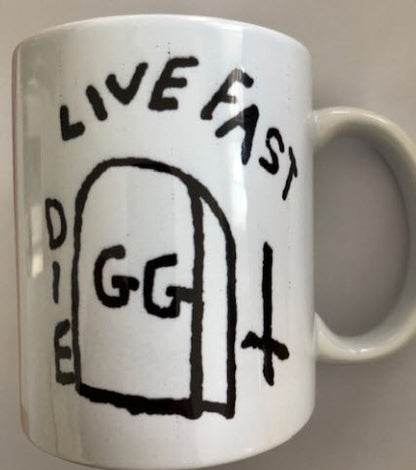 GG ALLIN - HATED IN THE NATION MUG