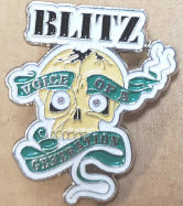 BLITZ - VOICE OF A GENERATION WITH BLITZ ENAMEL PIN