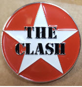 CLASH - STAR (CIRCLE) ENAMEL PIN BADGE