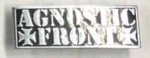 AGNOSTIC FRONT - AGNOSTIC FRONT ENAMEL PIN