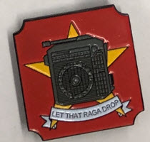 CLASH - LET THAT RAGA DROP ENAMEL PIN BADGE