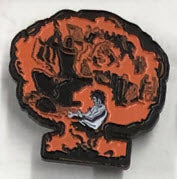 CRO MAGS - AGE OF QUARREL UNCENSORED ENAMEL PIN