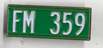 FM 359 - FM 359 ENAMEL PIN