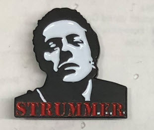 CLASH - JOE STRUMMER PICTURE ENAMEL PIN