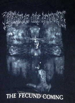 CRADLE OF FILTH - THE FECUND COMING TEE SHIRT