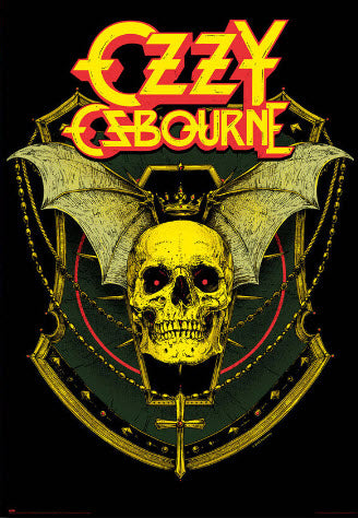 OZZY OZBOURNE - SKULL POSTER