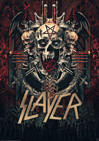 SLAYER - SKULLAGRAM POSTER