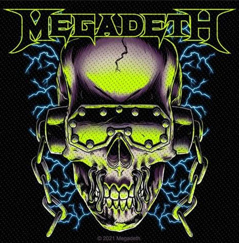 MEGADETH - VIC RATTLEHEAD EMBROIDERED PATCH