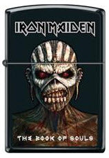 IRON MAIDEN - BOOK OF SOULS ZIPPO LIGHTER REFILL METAL