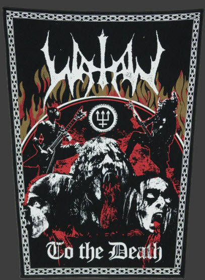 WATAIN - TO THE DEATH BACK PATCH
