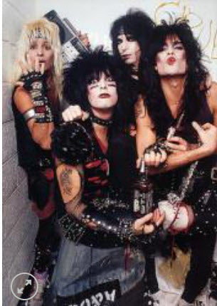 MOTLEY CRUE - GROUP WHITE COUNTER TOP POSTER