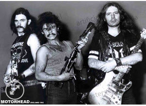 MOTORHEAD - ENGLAND 1982 COUNTER TOP POSTER