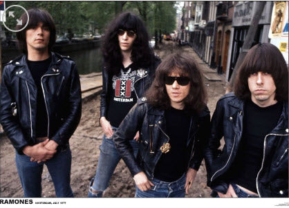 RAMONES - AMSTERDAM 77 COUNTER TOP POSTER