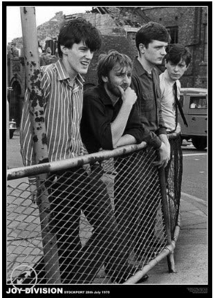 JOY DIVISION - STOCKPORT 1979 COUNTER TOP POSTER