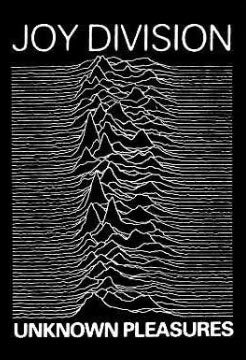 JOY DIVISION - UNKNOWN PLEASURE COUNTER TOP POSTER