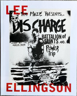 LEE ELLINGSON - FLYERS & MAGAZINE BOOK