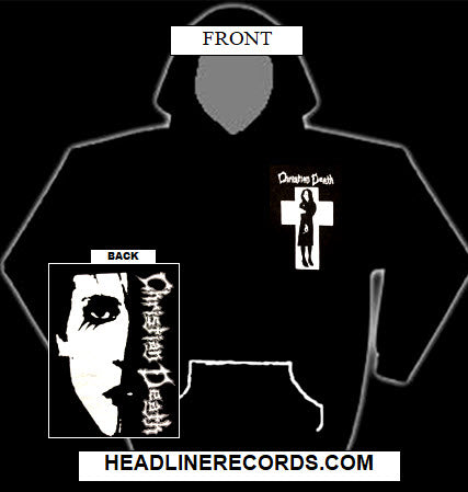 CHRISTIAN DEATH - ROZZ HOODIE SWEATSHIRT