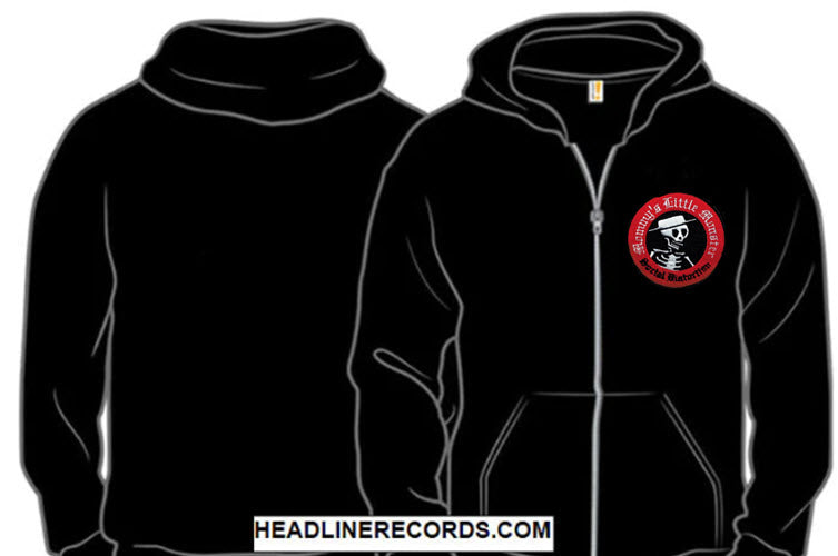 SOCIAL DISTORTION - MUMMY'S LITTLE MONSTER ZIP UP HOODIE SWEATSHIRT