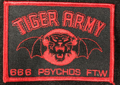TIGER ARMY - 666 PSYCHOS ZIP UP HOODIE SWEATSHIRT