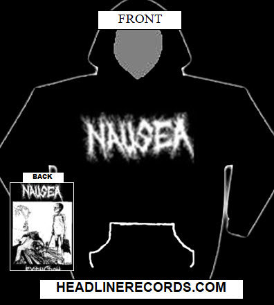 NAUSEA - EXTINCTION HOODIE SWEATSHIRT