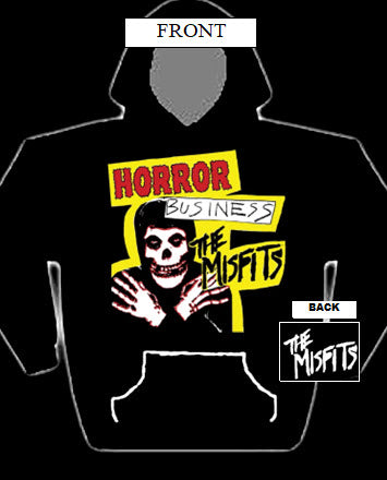 MISFITS - HORROR BUSINESS HOODIE SWEATSHIRT