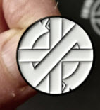 CRASS - LOGO ENAMEL PIN BADGE