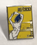 BUZZCOCKS - ORGASM ADDICT ENAMEL PIN BADGE