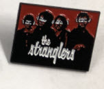 STRANGLERS - BAND PICTURE ENAMEL PIN BADGE