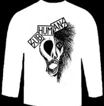 SUBHUMANS - HALF SKULL LONG SLEEVE TEE SHIRT