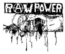 RAW POWER - BLOODY HEAD PATCH