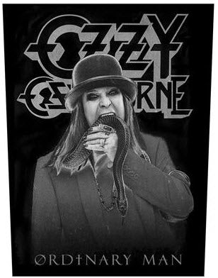 OZZY OSBOURNE - ORDINARY MAN BACK PATCH