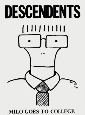 DESCENDENTS - MILO GOES TO COLLEGE CANVAS POSTER