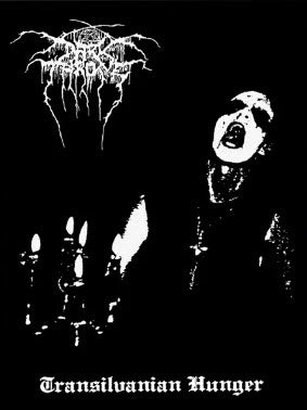 DARKTHRONE - TRANSILVANIA HUNGER CANVAS POSTER