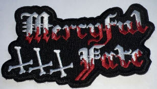 MERCYFUL FATE - CROSS CUT OUT EMBROIDERED PATCH