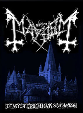 MAYHEM - DE MYSTERIIS DOM SATHANAS CANVAS POSTER